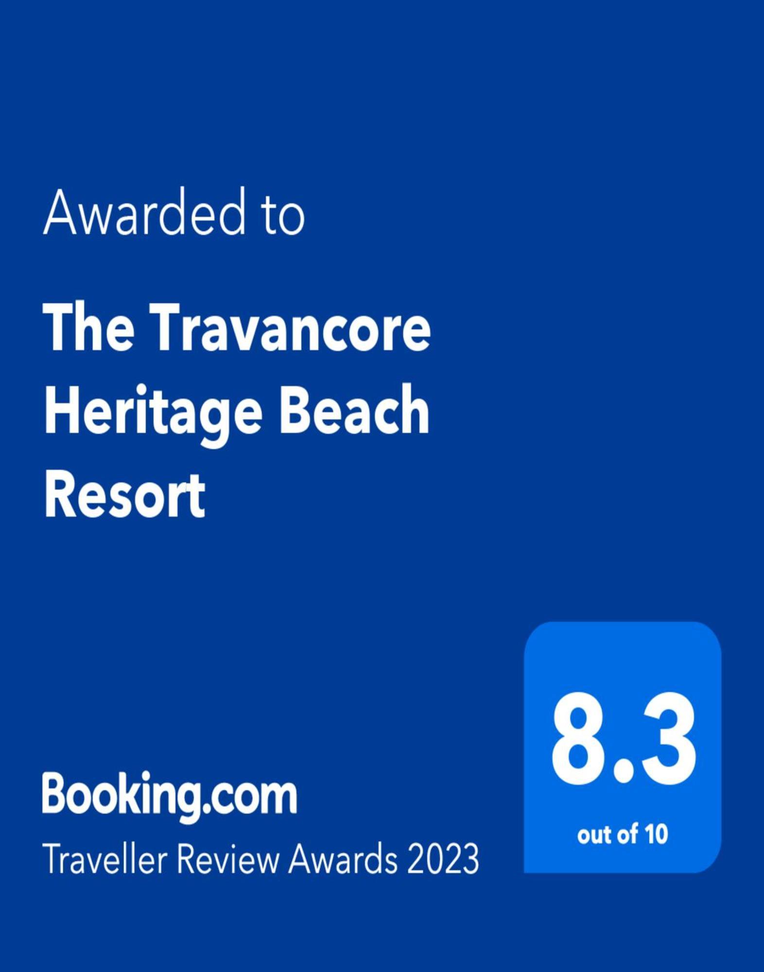 The Travancore Heritage Beach Resort Kovalam Exterior foto